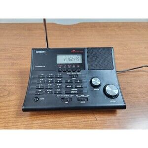 Uniden Bearcat Model BC340CRS Scanner Police Fire Air AM/FM Radio Clock Tested